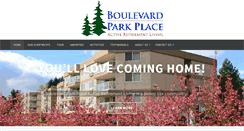 Desktop Screenshot of boulevardparkplace.com